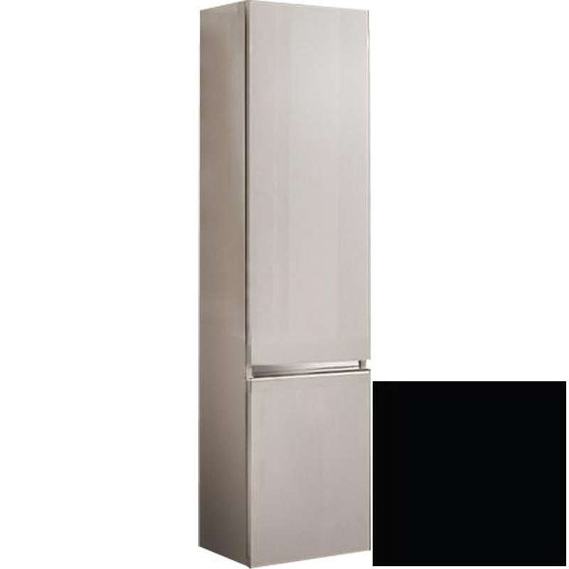 Шкаф пенал SanVit Кубэ 32 pkube в цвете Ral подвесной Черный глянец, купить, цена, заказать, магазин, доставка, скидка, промокод, купить, цена, заказать, магазин, доставка, скидка, промокод