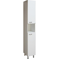 Шкаф пенал Runo Эконом 28 00000000618 Белый, купить, цена, заказать, магазин, доставка, скидка, промокод, купить, цена, заказать, магазин, доставка, скидка, промокод