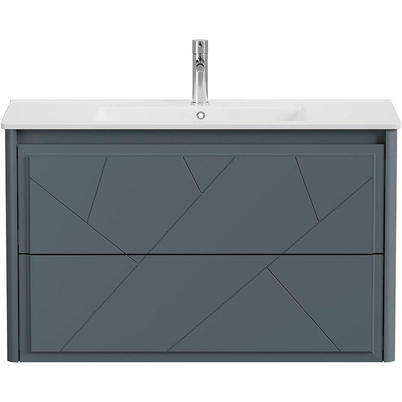 Тумба под раковину Allen Brau Paris 100 1.360002.BGM подвесная Синяя матовая, купить, цена, заказать, магазин, доставка, скидка, промокод, купить, цена, заказать, магазин, доставка, скидка, промокод