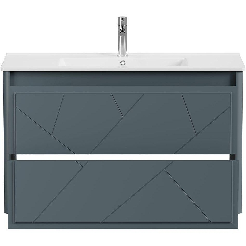 Тумба под раковину Allen Brau Paris 100 1.360002.BGM подвесная Синяя матовая, купить, цена, заказать, магазин, доставка, скидка, промокод, купить, цена, заказать, магазин, доставка, скидка, промокод