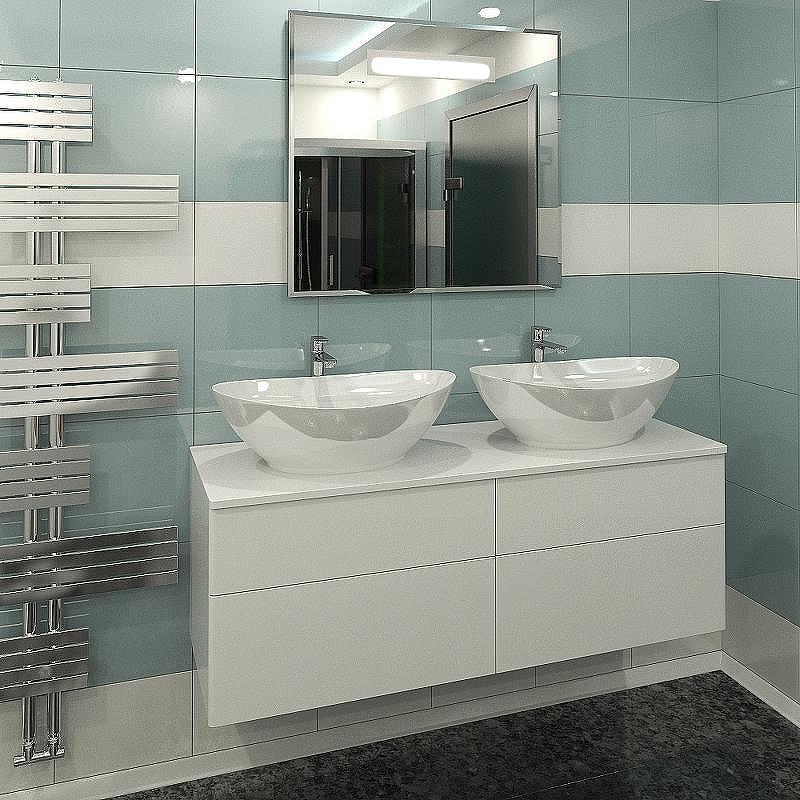 Тумба под раковину Orange Otto Ot-130TuMDF подвесная Белый глянцевый, купить, цена, заказать, магазин, доставка, скидка, промокод, купить, цена, заказать, магазин, доставка, скидка, промокод