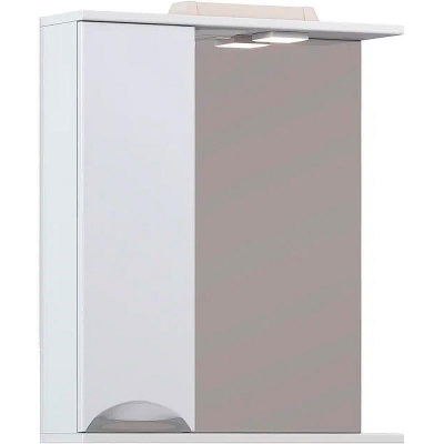 Зеркало со шкафом Vigo Callao 70 L z.CAL.70.L.El с подсветкой Белое