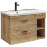 Тумба под раковину Grossman Форта 80 108004 подвесная Дуб галифакс, купить, цена, заказать, магазин, доставка, скидка, промокод, купить, цена, заказать, магазин, доставка, скидка, промокод