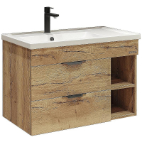 Тумба под раковину Grossman Форта 80 108004 подвесная Дуб галифакс, купить, цена, заказать, магазин, доставка, скидка, промокод, купить, цена, заказать, магазин, доставка, скидка, промокод