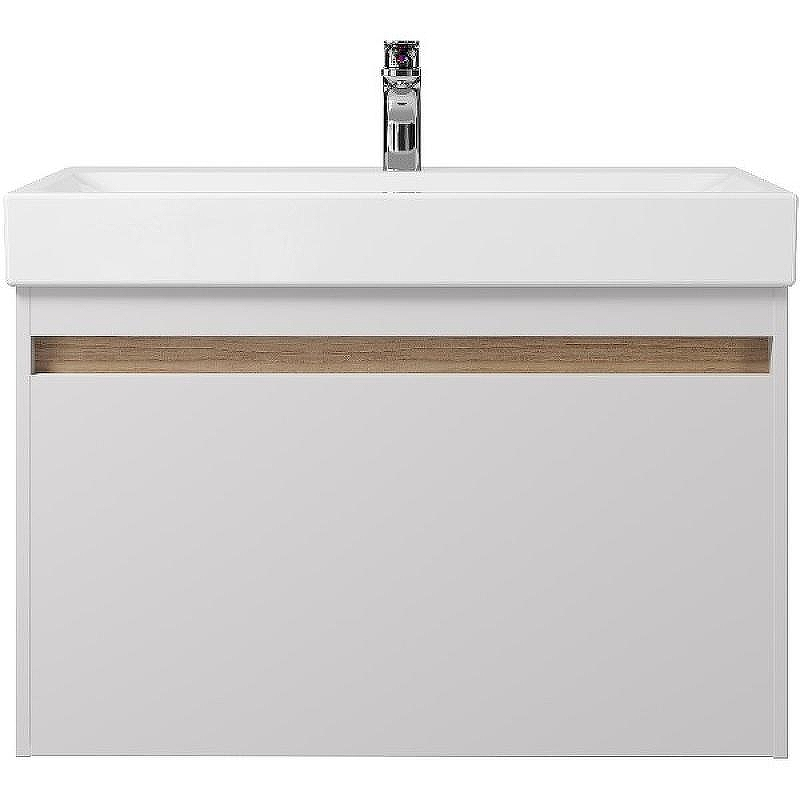 Тумба под раковину Creto Etna 80 4-1078W подвесная Белая, купить, цена, заказать, магазин, доставка, скидка, промокод, купить, цена, заказать, магазин, доставка, скидка, промокод