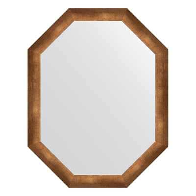 Зеркало Evoform Octagon 72х92 BY 7205 в багетной раме - Состаренная бронза 66
