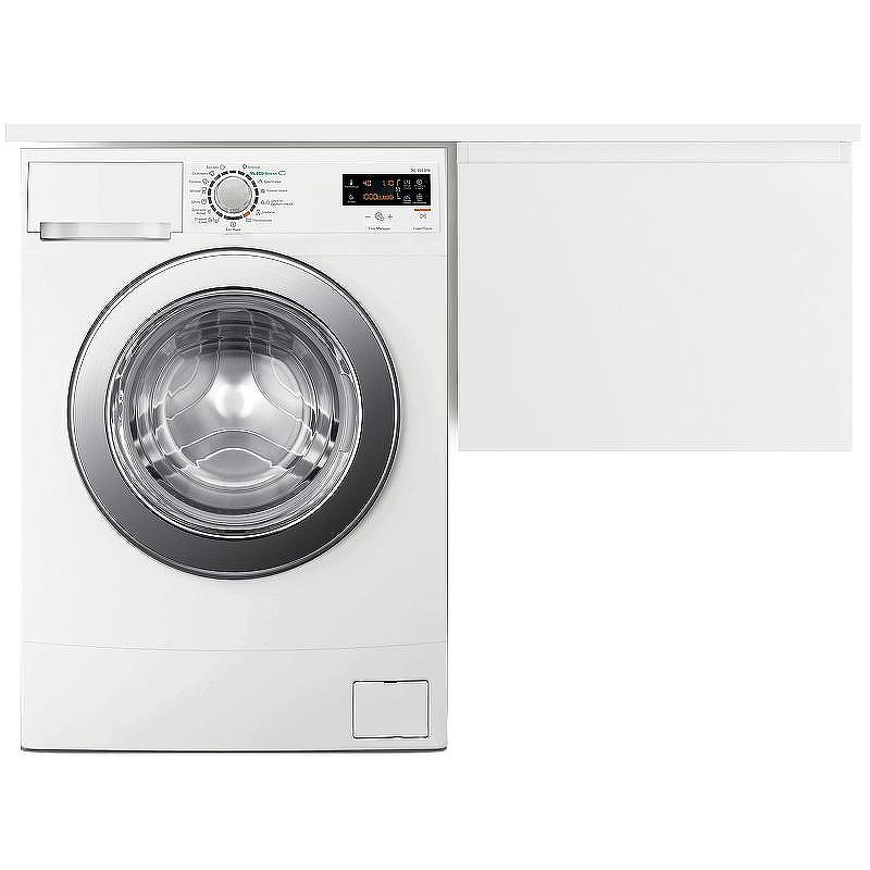 Тумба с раковиной Эстет Dallas Luxe 140 R ФР-00002927 подвесная Белая, купить, цена, заказать, магазин, доставка, скидка, промокод, купить, цена, заказать, магазин, доставка, скидка, промокод