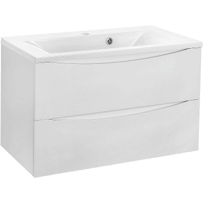 Тумба под раковину Vincea Mia 80 VMC-2MA800GW подвесная G.White