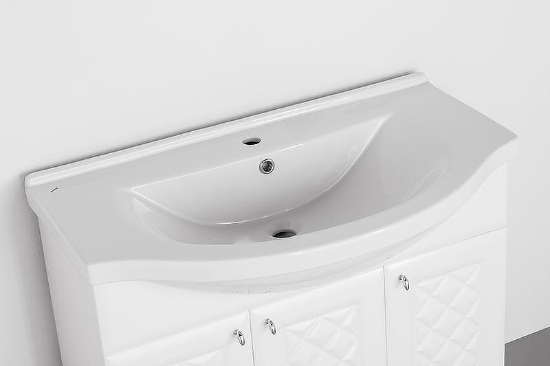 Тумба под раковину Style Line Канна 90 Белый глянец, купить, цена, заказать, магазин, доставка, скидка, промокод, купить, цена, заказать, магазин, доставка, скидка, промокод