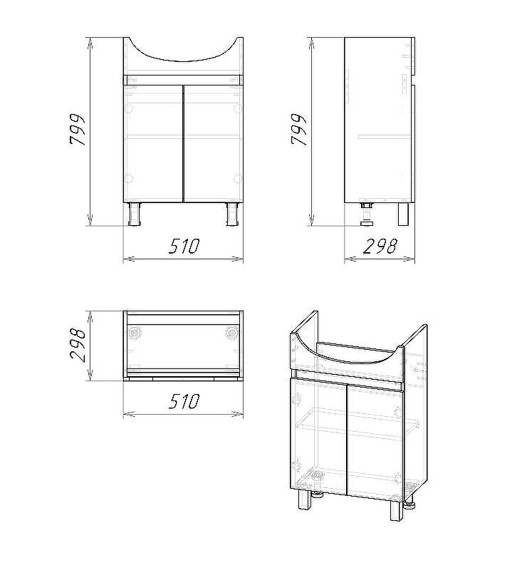 Тумба под раковину Grossman Поло 55 105501 Дуб сонома светлый Белая глянцевая, купить, цена, заказать, магазин, доставка, скидка, промокод, купить, цена, заказать, магазин, доставка, скидка, промокод
