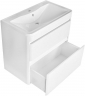 Тумба под раковину Style Line Атлантика Люкс Plus 80 СС-00000691 подвесная Белая, купить, цена, заказать, магазин, доставка, скидка, промокод, купить, цена, заказать, магазин, доставка, скидка, промокод