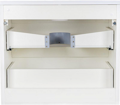 Тумба под раковину Style Line Атлантика Люкс Plus 80 СС-00000691 подвесная Белая