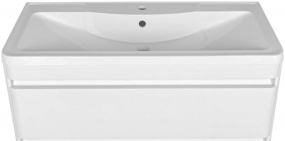 Тумба под раковину Style Line Атлантика Люкс Plus 80 СС-00000691 подвесная Белая