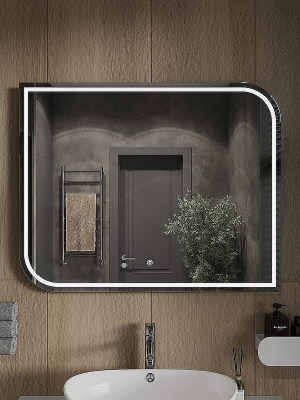 Зеркало Orange Simetric 100 OS-100ZE с подсветкой с сенсорным выключателем