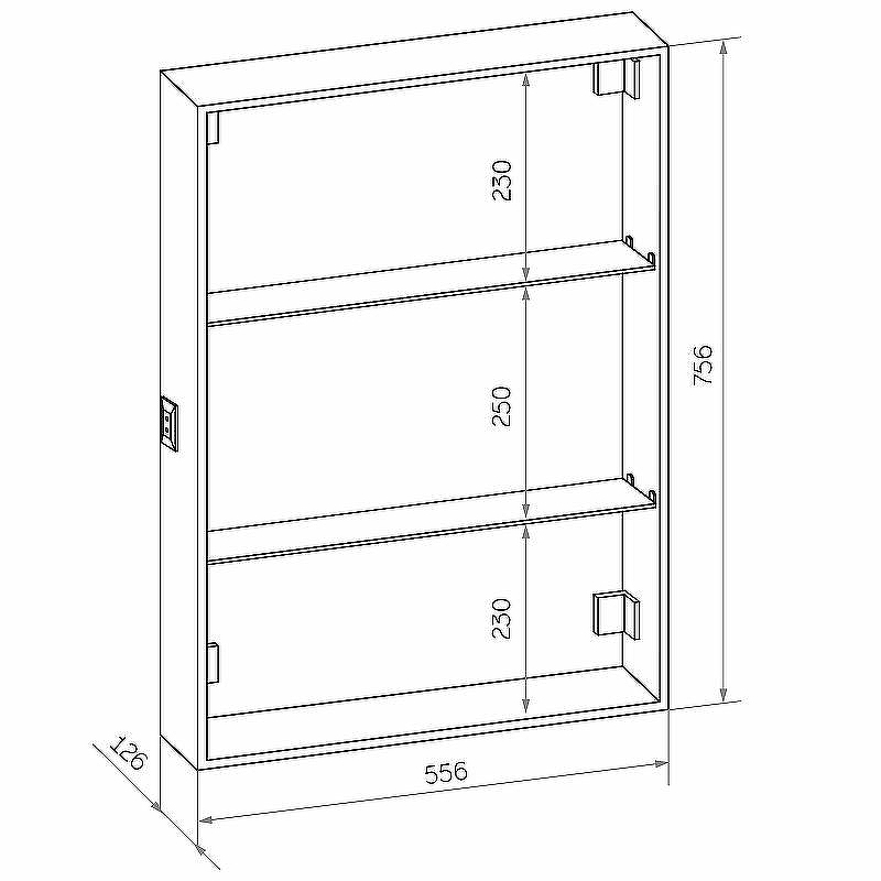 Зеркальный шкаф Континент Allure LED 60 R МВК005 с подсветкой Белый, купить, цена, заказать, магазин, доставка, скидка, промокод, купить, цена, заказать, магазин, доставка, скидка, промокод