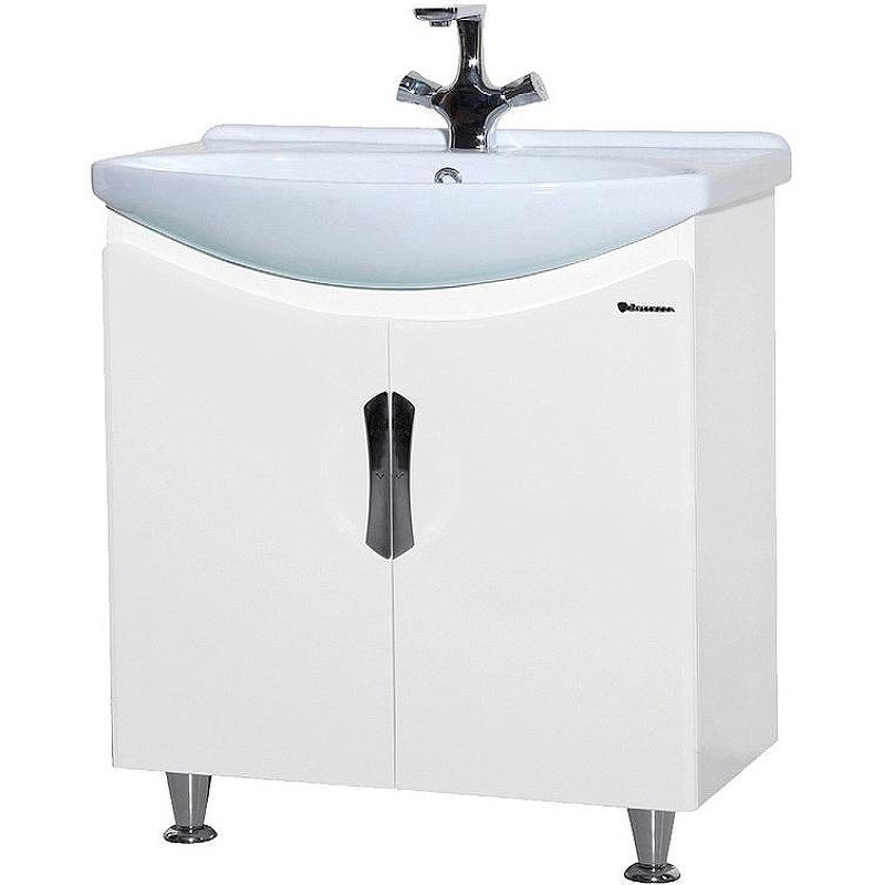 Тумба под раковину Bellezza Лагуна 65 4632110240012 Белая, купить, цена, заказать, магазин, доставка, скидка, промокод, купить, цена, заказать, магазин, доставка, скидка, промокод