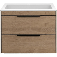 Тумба под раковину Vincea Chiara 2D 60 VMC-2C2600NO подвесная N.Oak, купить, цена, заказать, магазин, доставка, скидка, промокод, купить, цена, заказать, магазин, доставка, скидка, промокод