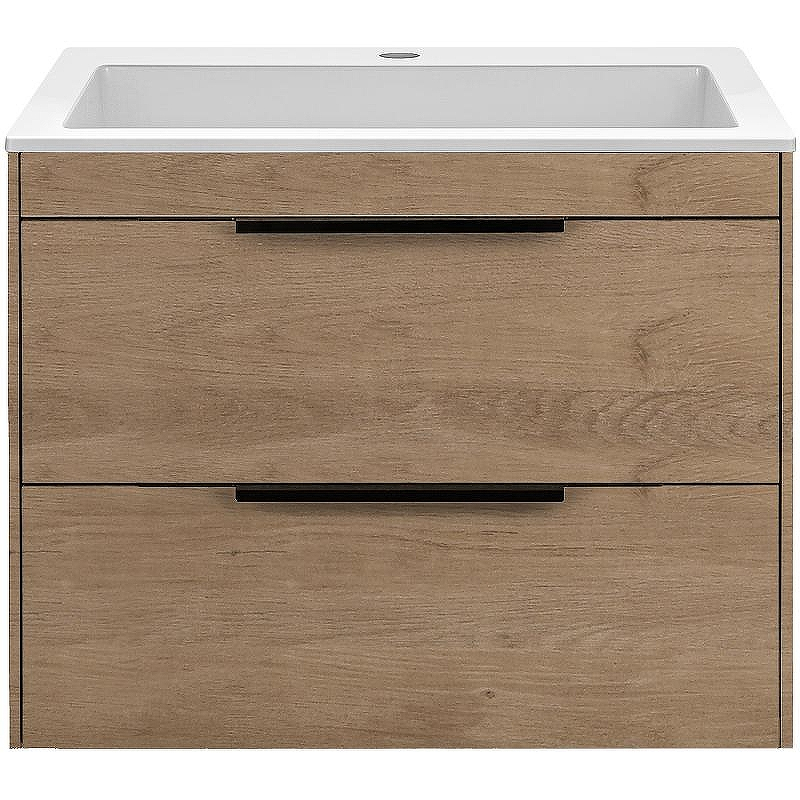 Тумба под раковину Vincea Chiara 2D 60 VMC-2C2600NO подвесная N.Oak, купить, цена, заказать, магазин, доставка, скидка, промокод, купить, цена, заказать, магазин, доставка, скидка, промокод