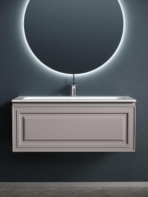 Тумба под раковину Sancos Very 100 VR100SM подвесная Doha Soft