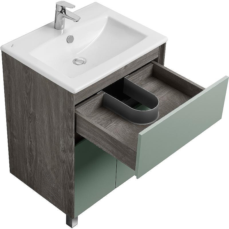 Тумба под раковину Aquaton Форест 60 1A278201FR9C0 Дуб рошелье Сумеречный голубой, купить, цена, заказать, магазин, доставка, скидка, промокод, купить, цена, заказать, магазин, доставка, скидка, промокод