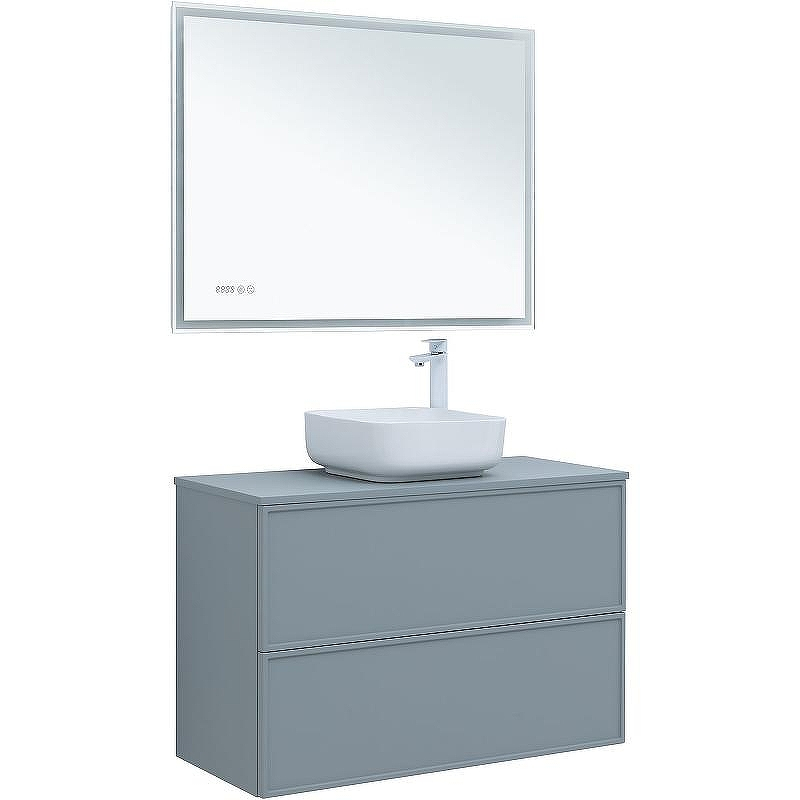 Тумба под раковину Aquanet Арт 100 313277 подвесная Мисти грин, купить, цена, заказать, магазин, доставка, скидка, промокод, купить, цена, заказать, магазин, доставка, скидка, промокод