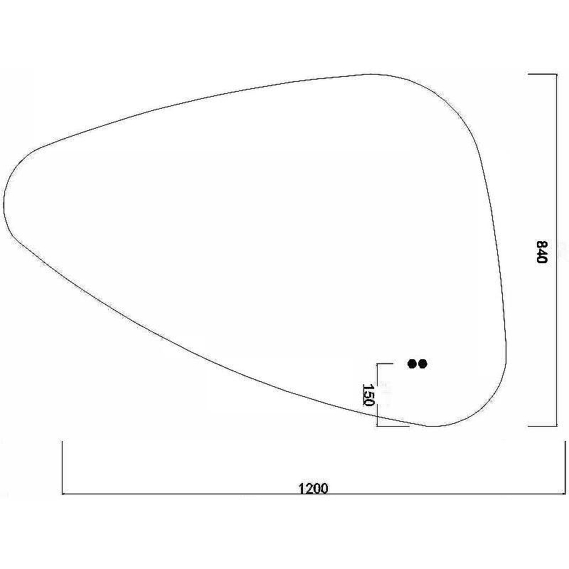 Зеркало Orans BC-4060-1200R 120 R 4060MRR с подсветкой с сенсорным выключателем и подогревом, купить, цена, заказать, магазин, доставка, скидка, промокод, купить, цена, заказать, магазин, доставка, скидка, промокод