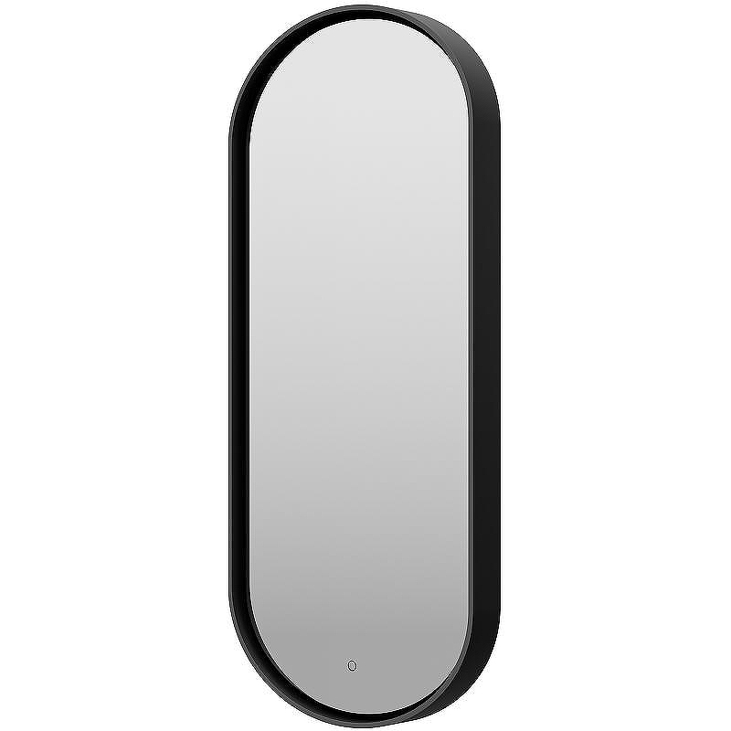 Зеркало Brevita Saturn 50 SAT-Dro1-050-black с подсветкой Черное матовое с сенсорным выключателем, купить, цена, заказать, магазин, доставка, скидка, промокод, купить, цена, заказать, магазин, доставка, скидка, промокод
