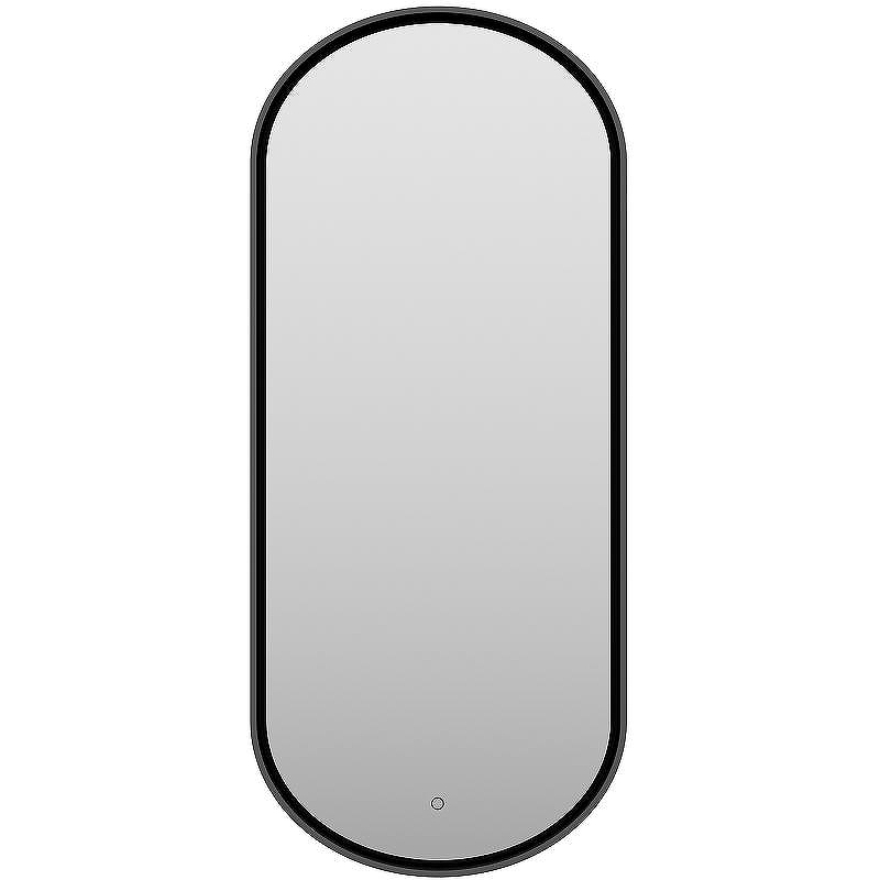 Зеркало Brevita Saturn 50 SAT-Dro1-050-black с подсветкой Черное матовое с сенсорным выключателем, купить, цена, заказать, магазин, доставка, скидка, промокод, купить, цена, заказать, магазин, доставка, скидка, промокод