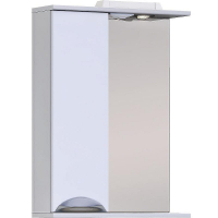 Зеркало со шкафом Vigo Callao 50 L z.CAL.50.L.El с подсветкой Белое, купить, цена, заказать, магазин, доставка, скидка, промокод, купить, цена, заказать, магазин, доставка, скидка, промокод