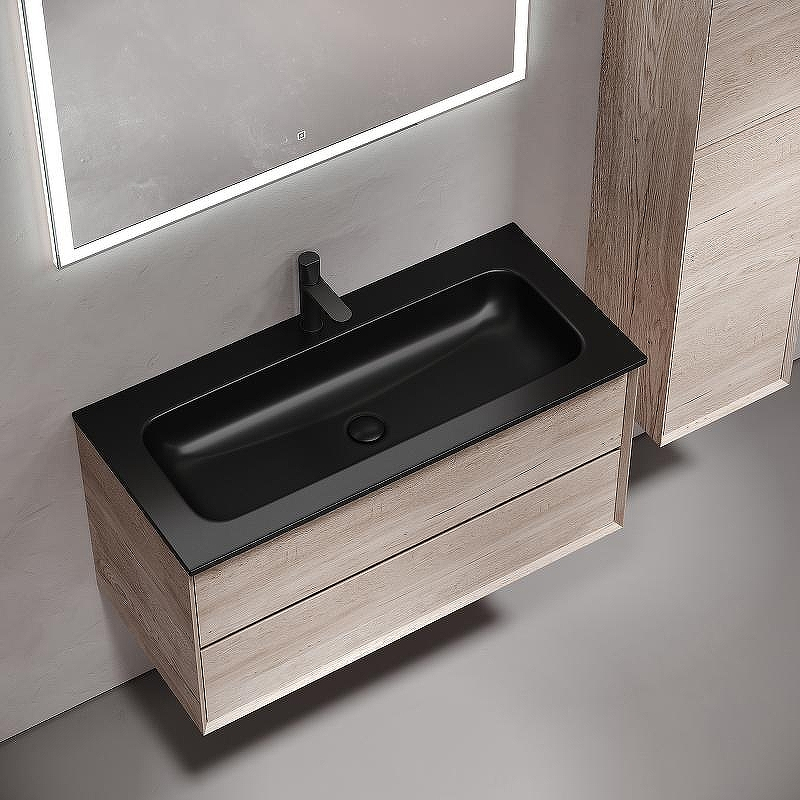 Тумба под раковину Sancos Marmi 2.0 100 MR2.0100EG подвесная Дуб галифакс натуральный, купить, цена, заказать, магазин, доставка, скидка, промокод, купить, цена, заказать, магазин, доставка, скидка, промокод