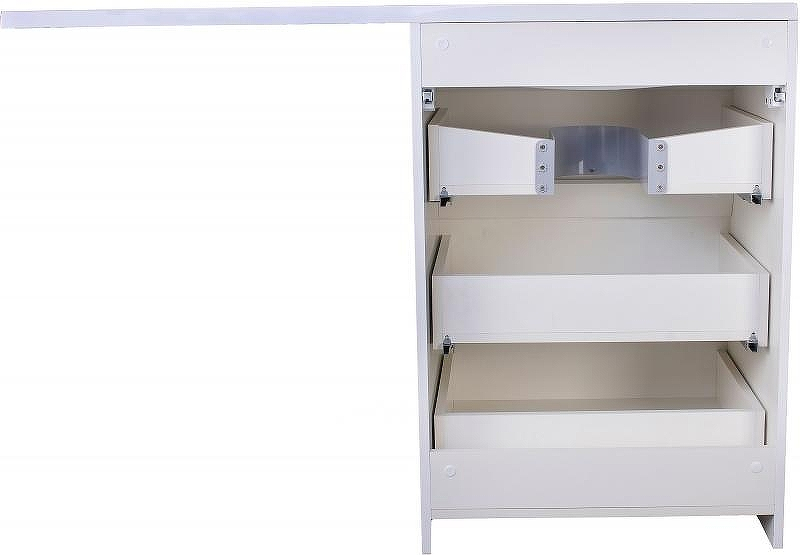 Тумба под раковину Style Line Даллас 120 Люкс Plus СС-00002272 3 ящика Белая, купить, цена, заказать, магазин, доставка, скидка, промокод, купить, цена, заказать, магазин, доставка, скидка, промокод