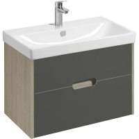 Тумба с раковиной Aquaton Оливия 80 1A2831K0OLUG0 подвесная Грей Дуб Ойстер, купить, цена, заказать, магазин, доставка, скидка, промокод, купить, цена, заказать, магазин, доставка, скидка, промокод