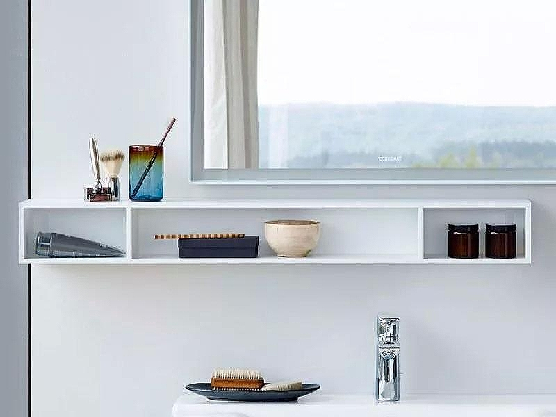 Полка Duravit L-Cube 80 LC120002222 Белая, купить, цена, заказать, магазин, доставка, скидка, промокод, купить, цена, заказать, магазин, доставка, скидка, промокод