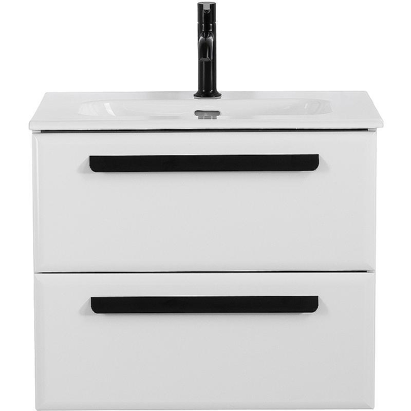 Тумба под раковину Cezares Eco-Cer-N 60 ECO-CER-N-600-2C-SO-BL подвесная Bianco Lucido без ручек, купить, цена, заказать, магазин, доставка, скидка, промокод, купить, цена, заказать, магазин, доставка, скидка, промокод