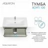Тумба под раковину Aquaton Хоуп 100 1A287401HP9D0 подвесная Хаки, купить, цена, заказать, магазин, доставка, скидка, промокод, купить, цена, заказать, магазин, доставка, скидка, промокод