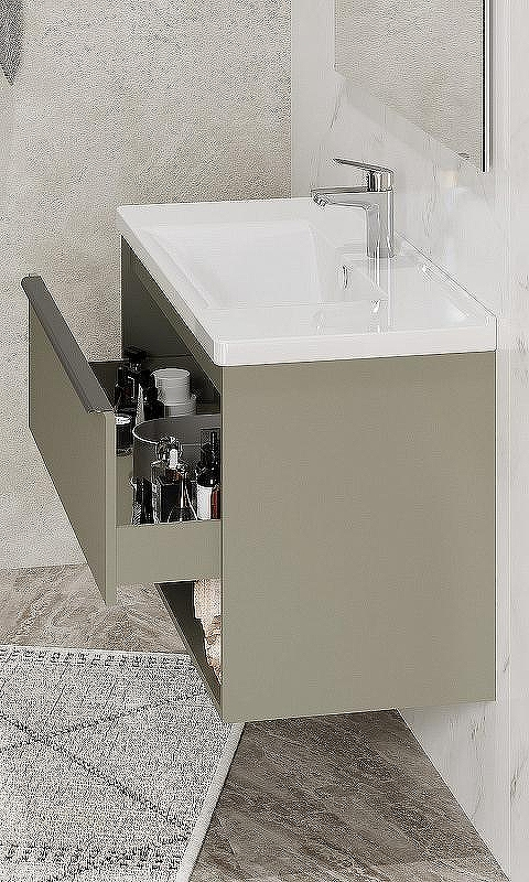 Тумба под раковину Aquaton Хоуп 100 1A287401HP9D0 подвесная Хаки, купить, цена, заказать, магазин, доставка, скидка, промокод, купить, цена, заказать, магазин, доставка, скидка, промокод