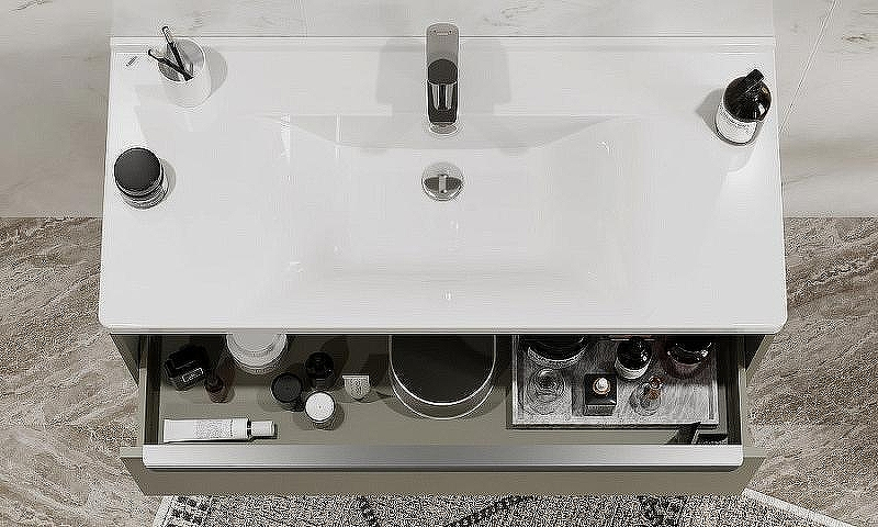 Тумба под раковину Aquaton Хоуп 100 1A287401HP9D0 подвесная Хаки, купить, цена, заказать, магазин, доставка, скидка, промокод, купить, цена, заказать, магазин, доставка, скидка, промокод