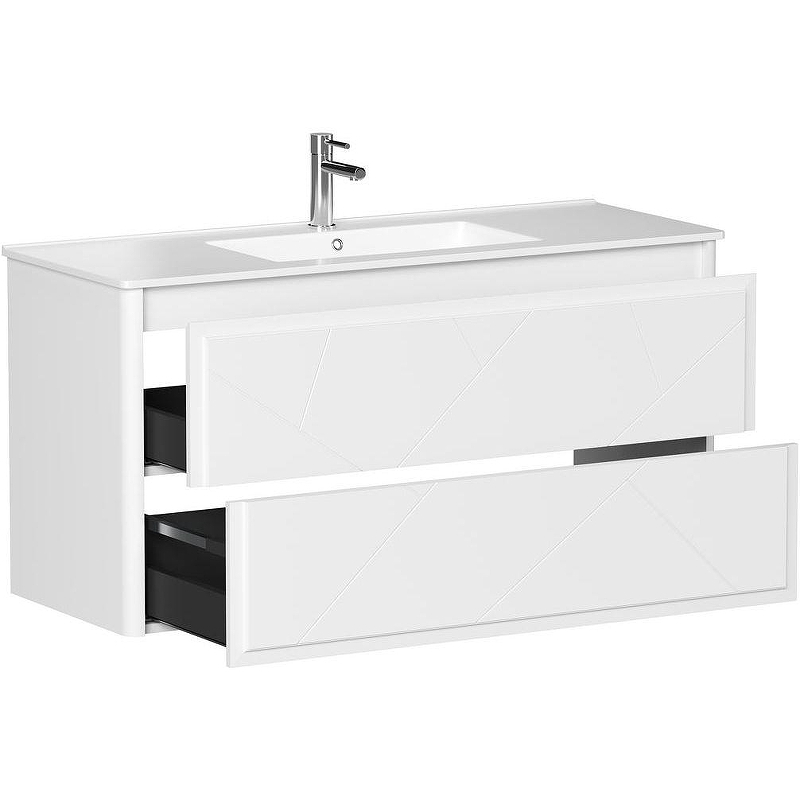 Тумба под раковину Allen Brau Paris 120 1.360003.WM подвесная Белая матовая, купить, цена, заказать, магазин, доставка, скидка, промокод, купить, цена, заказать, магазин, доставка, скидка, промокод