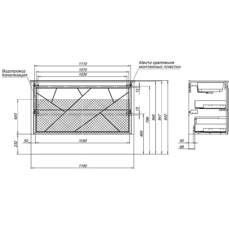 Тумба под раковину Allen Brau Paris 120 1.360003.WM подвесная Белая матовая, купить, цена, заказать, магазин, доставка, скидка, промокод, купить, цена, заказать, магазин, доставка, скидка, промокод
