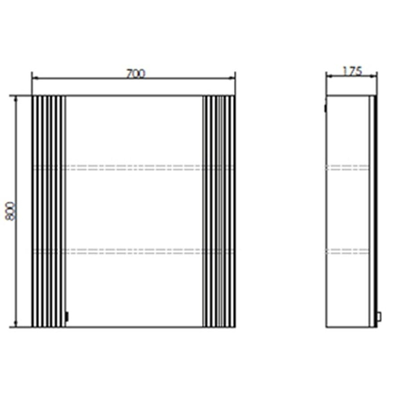 Зеркальный шкаф Comforty Лима 70 00-00006135 Белый матовый, купить, цена, заказать, магазин, доставка, скидка, промокод, купить, цена, заказать, магазин, доставка, скидка, промокод