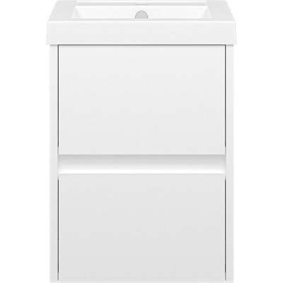 Тумба с раковиной Misty Алиса 40 УТ000011470 подвесная Белая