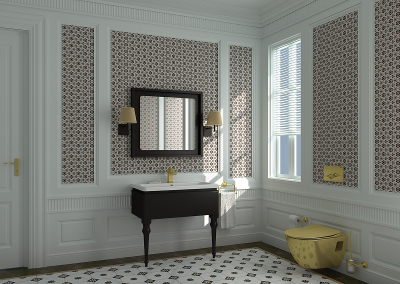 Зеркало Creavit Art 80 AR4001.01.SS цвет Черный