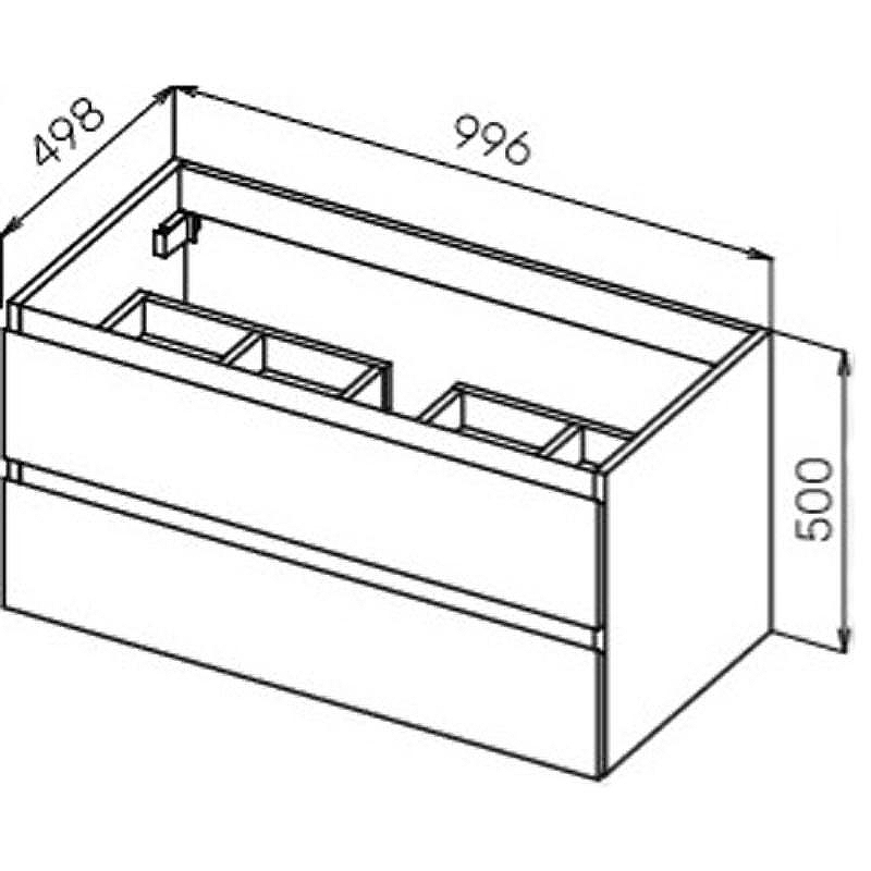 Тумба под раковину Cezares MOLVENO-100-2C-SO-BG подвесная Bianco Ghiaccio, купить, цена, заказать, магазин, доставка, скидка, промокод, купить, цена, заказать, магазин, доставка, скидка, промокод