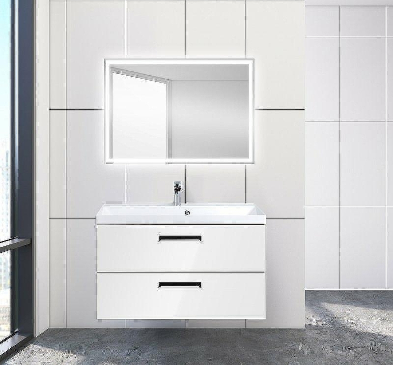 Тумба под раковину BelBagno Aurora 90 AURORA-900-2C-SO-BL подвесная Bianco Lucido, купить, цена, заказать, магазин, доставка, скидка, промокод, купить, цена, заказать, магазин, доставка, скидка, промокод