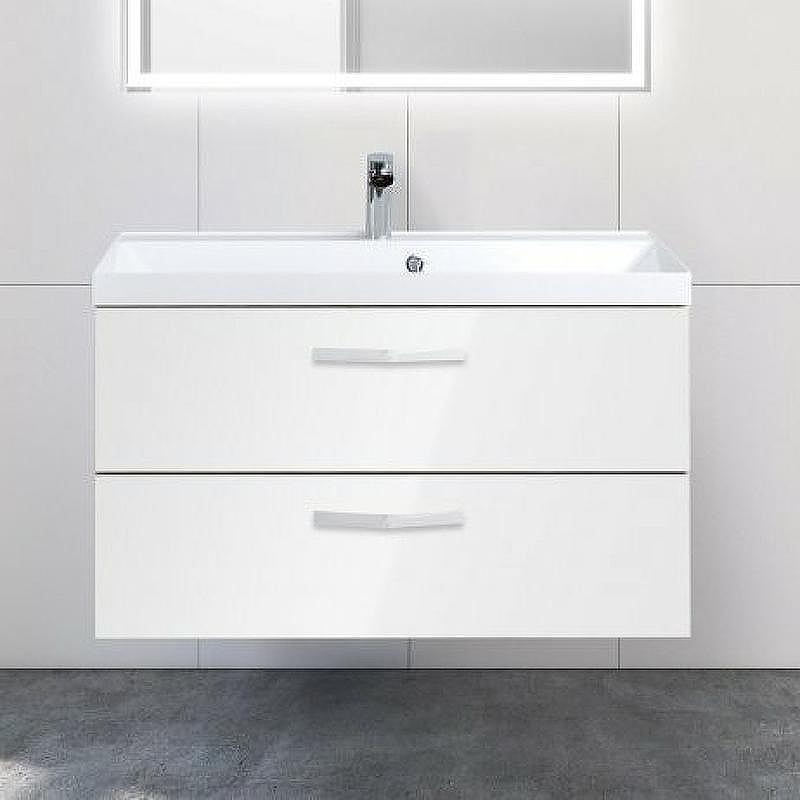 Тумба под раковину BelBagno Aurora 90 AURORA-900-2C-SO-BL подвесная Bianco Lucido, купить, цена, заказать, магазин, доставка, скидка, промокод, купить, цена, заказать, магазин, доставка, скидка, промокод