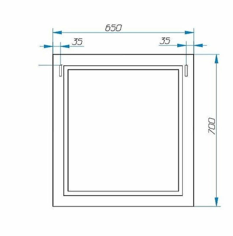 Зеркало Эстет Bali Classic 65 ФР-00002154 Белое, купить, цена, заказать, магазин, доставка, скидка, промокод, купить, цена, заказать, магазин, доставка, скидка, промокод