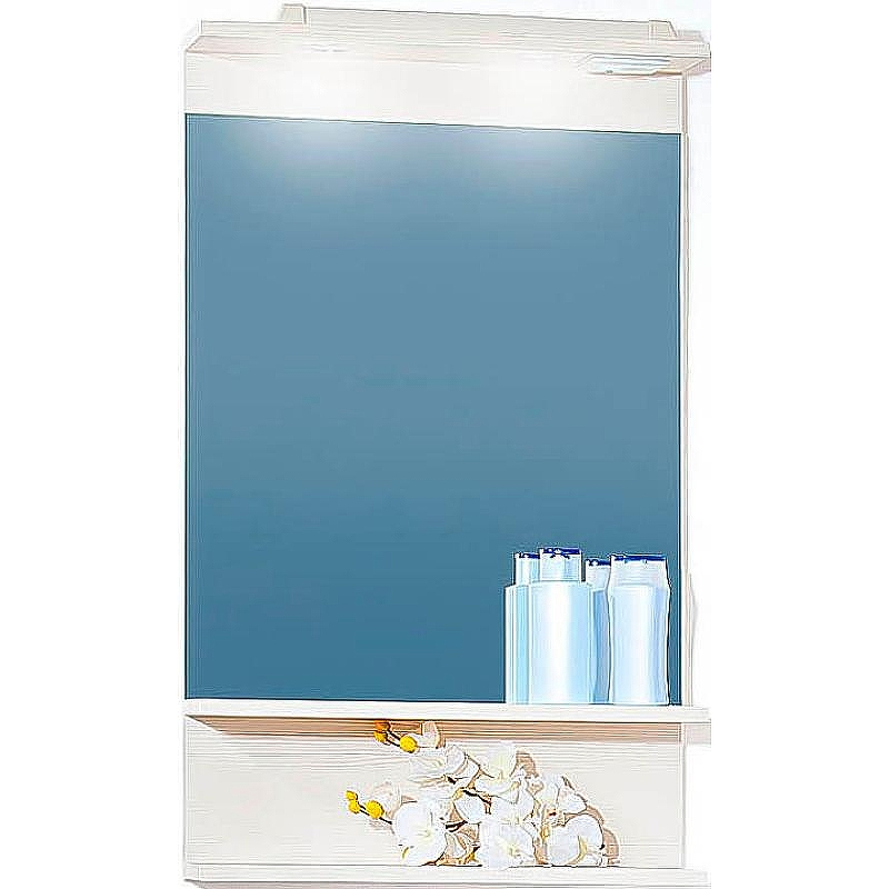 Зеркало Бриклаер Чили 55 4627125414930 с подсветкой Светлая лиственница, купить, цена, заказать, магазин, доставка, скидка, промокод, купить, цена, заказать, магазин, доставка, скидка, промокод