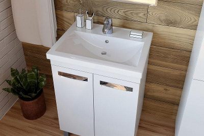 Тумба под раковину Vigo Plaza 60 tn.PLA.FOS.60.2D Белая