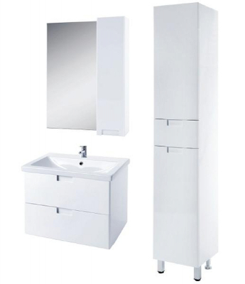 Тумба под раковину Bellezza Пегас 50 4630406180011 подвесная Белая