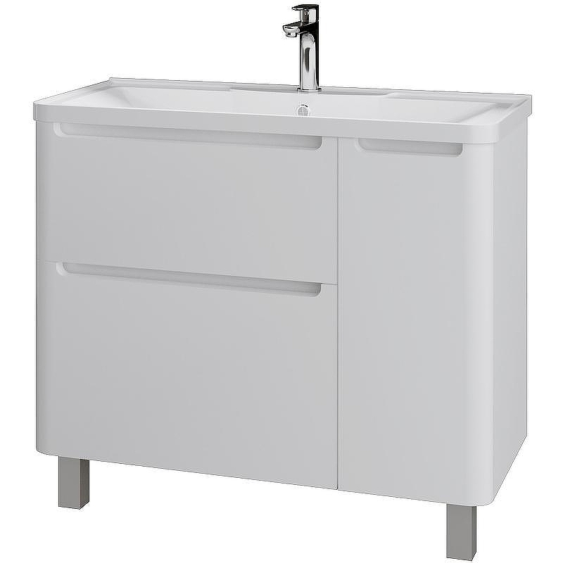Тумба под раковину Grossman Адель 100 1010002 Белая, купить, цена, заказать, магазин, доставка, скидка, промокод, купить, цена, заказать, магазин, доставка, скидка, промокод